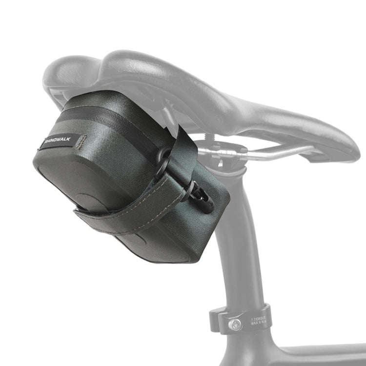 Rhinowalk RK5200 0.39L Bicycle Lightweight Waterproof Tail Bag Outdoor Cycling TPU Saddle Bag