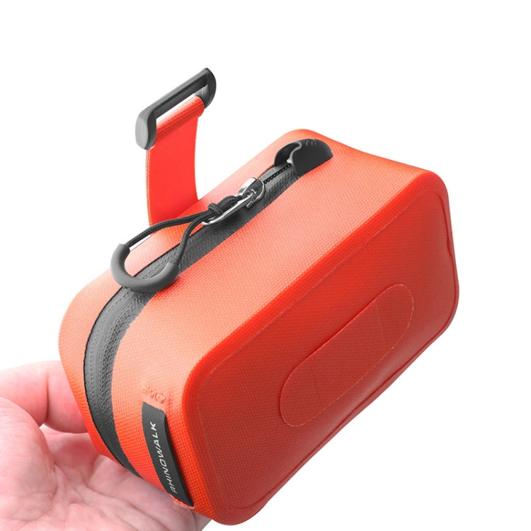 Rhinowalk RK5200 0.39L Bicycle Lightweight Waterproof Tail Bag Outdoor Cycling TPU Saddle Bag
