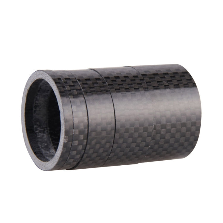 Bicycle Carbon Fiber Gasket Fork Bowl Set Handlebar Pad 3/5/10/15/20mm