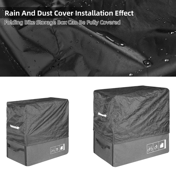 Rhinowalk RK70 For Brompton 14-inch Folding Bicycle Storage Box Car Trunk Bag