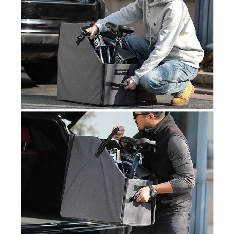 Rhinowalk RK70 For Brompton 14-inch Folding Bicycle Storage Box Car Trunk Bag