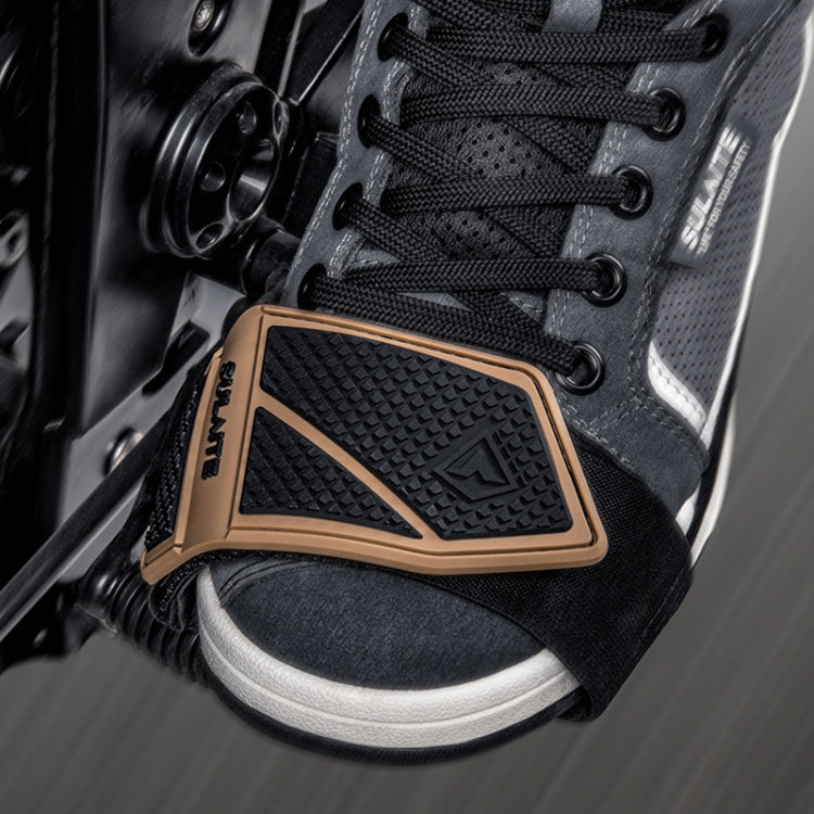 SULAITE Motorcycle Anti-Slip Riding Gear Cover Anti-Scratch Wear-Resistant Shoe Cover