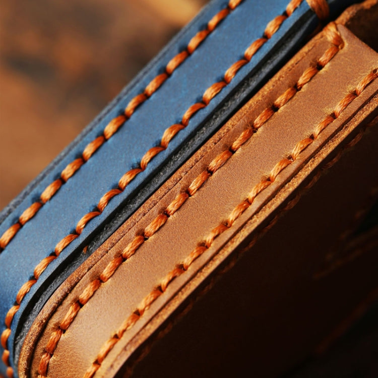 For 2024 BMW X7 Hallmo Cowhide Car Key Protection Cover