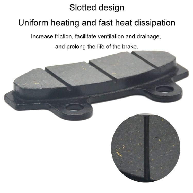 Motorcycle TBT Brake Pads Electric Vehicle Disc Brake Pads Battery Car Parts Dual Pump CBX Brake Pads