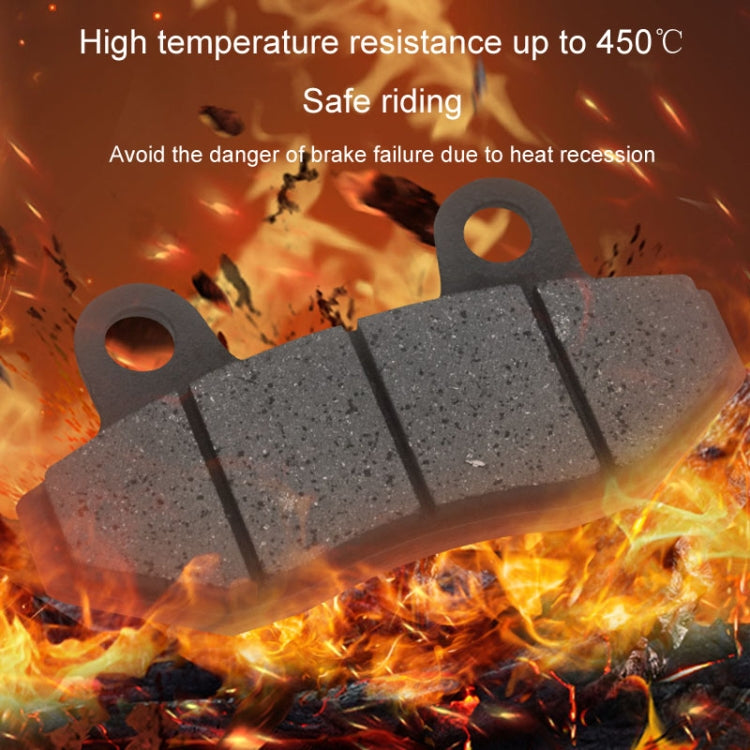 Motorcycle TBT Brake Pads Electric Vehicle Disc Brake Pads Battery Car Parts Dual Pump CBX Brake Pads
