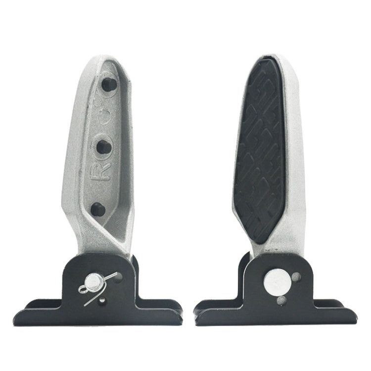 Electric Motorcycle Folding Foot Pegs Modification Pedal Pad Footrests