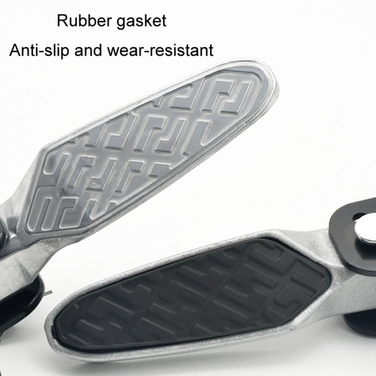 Electric Motorcycle Folding Foot Pegs Modification Pedal Pad Footrests