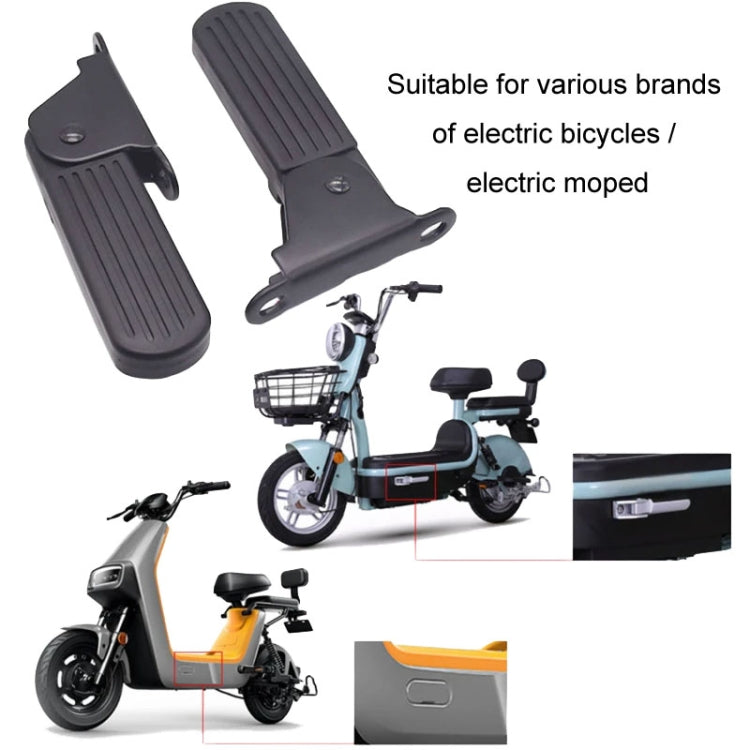 Electric Vehicle Folding Front Footrest Electric Moped Front Pedal