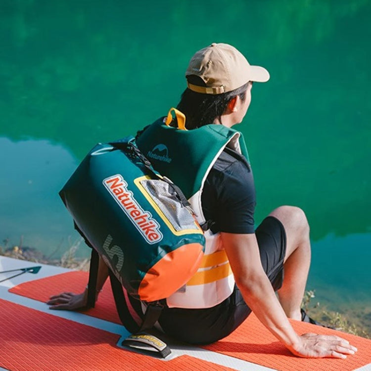 Naturehike Rafting Waterproof Bag Dry Wet Separate Shoulder Bag Outdoor Swimming Pack