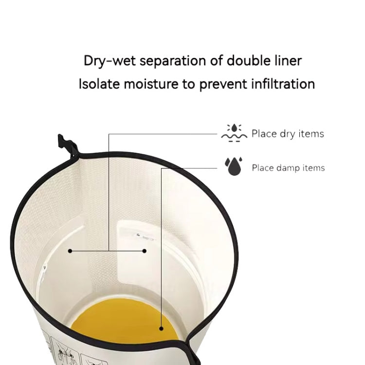 Naturehike Rafting Waterproof Bag Dry Wet Separate Shoulder Bag Outdoor Swimming Pack