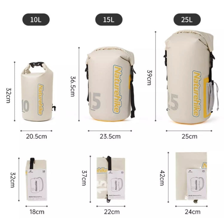 Naturehike Rafting Waterproof Bag Dry Wet Separate Shoulder Bag Outdoor Swimming Pack