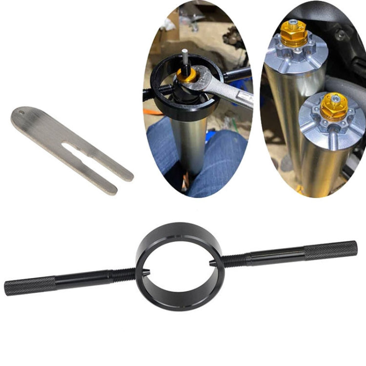 Universal Motorcycle Fork Spring Compressor Tool Kit For Most Upside Down Sreetbike Forks