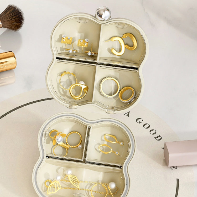 7 Compartment Mini Portable Pill Box Jewelry Sealed Storage Box