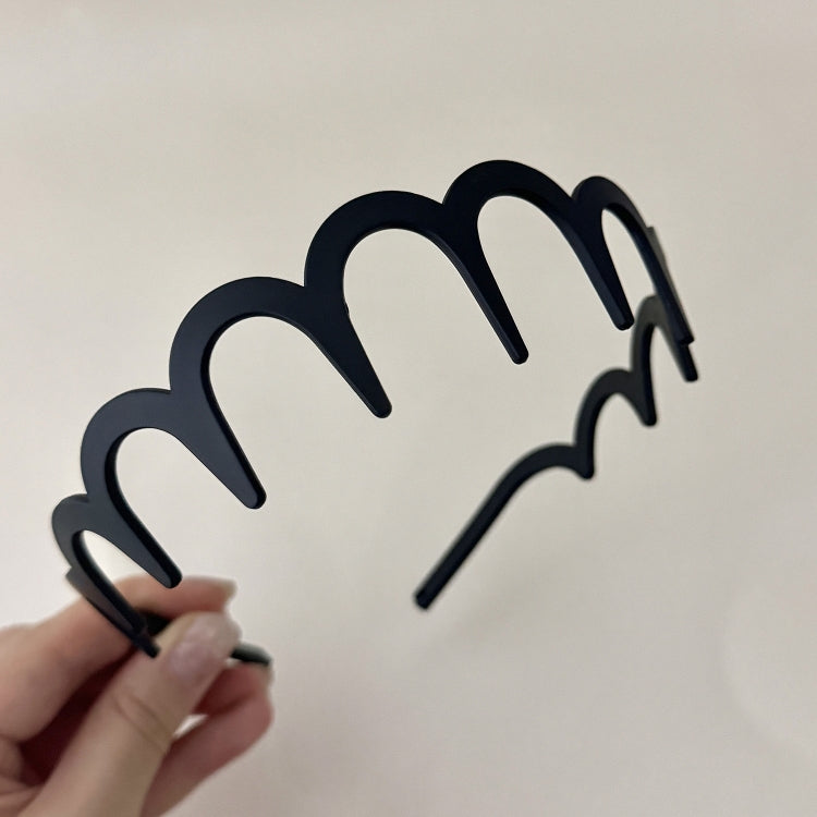 Dual Purpose Chopped Hair Wave Hair Bands With Teeth