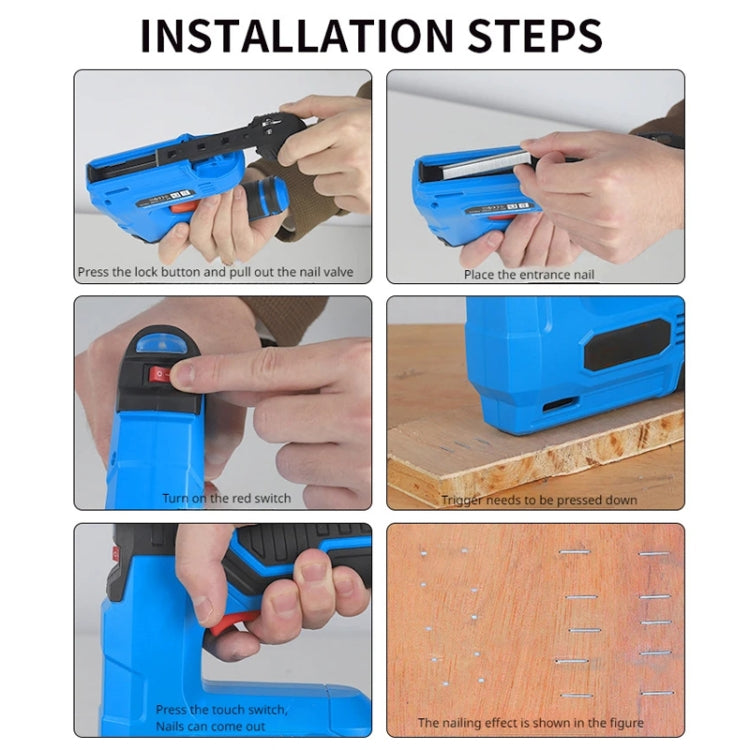 MOYI Home Portable Wireless Electric Nail Woodworking Tools