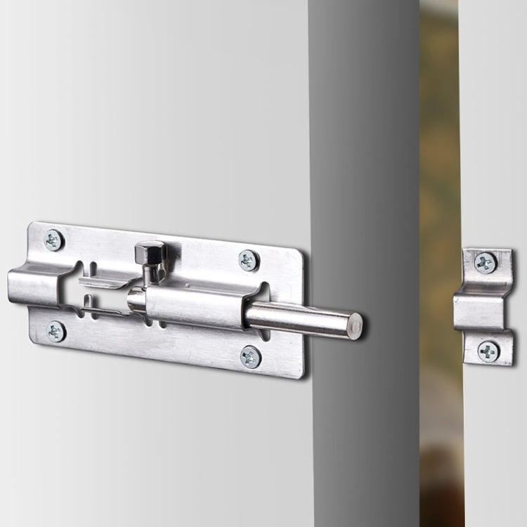 Stainless Steel Latch Door Bolt Bathroom Wooden Door And Window Anti-Theft Latch Lock