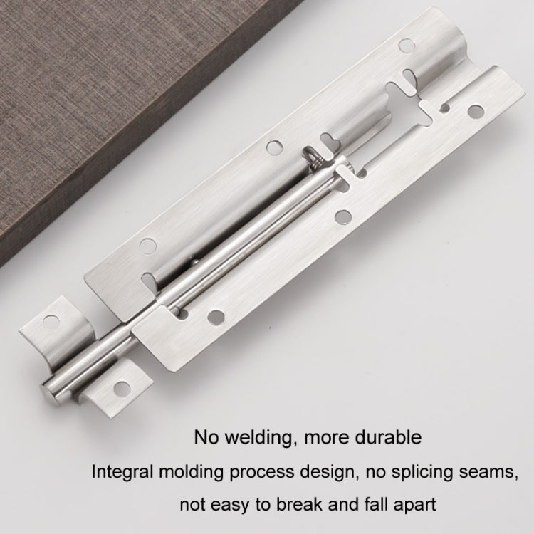 Stainless Steel Latch Door Bolt Bathroom Wooden Door And Window Anti-Theft Latch Lock