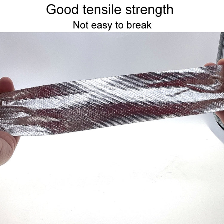 0.15mm Glass Fiber Cloth Aluminum Foil Tape Air- Conditioning Pipe Waterproof Seam Sealing Tape