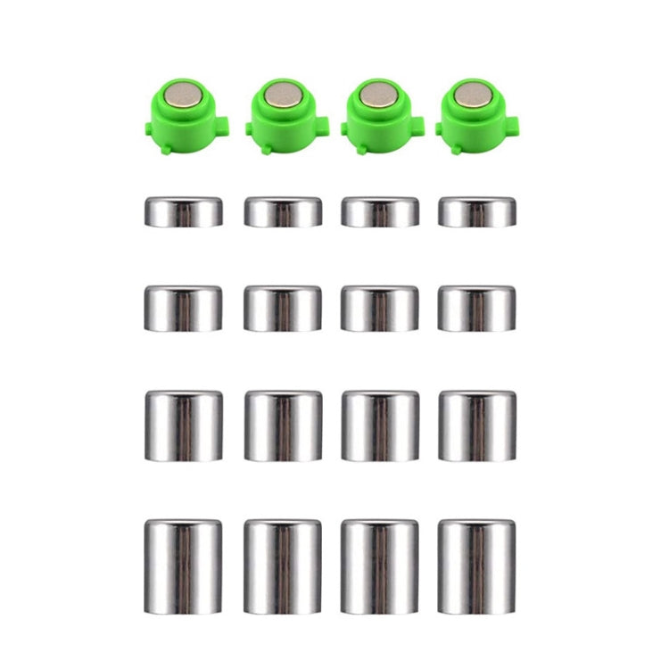 Gamepad Metal Buttons Mushroom Head Magnetic Base Cross Keys Accessory Set