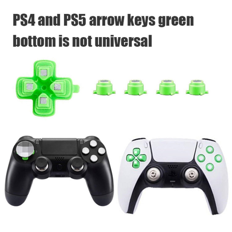 Gamepad Metal Buttons Mushroom Head Magnetic Base Cross Keys Accessory Set
