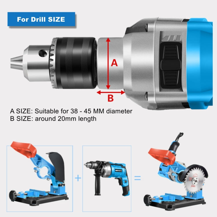 MOYI Small Multifunctional Modified Table Saw Electric Drill Angle Grinder Fixed Bracket