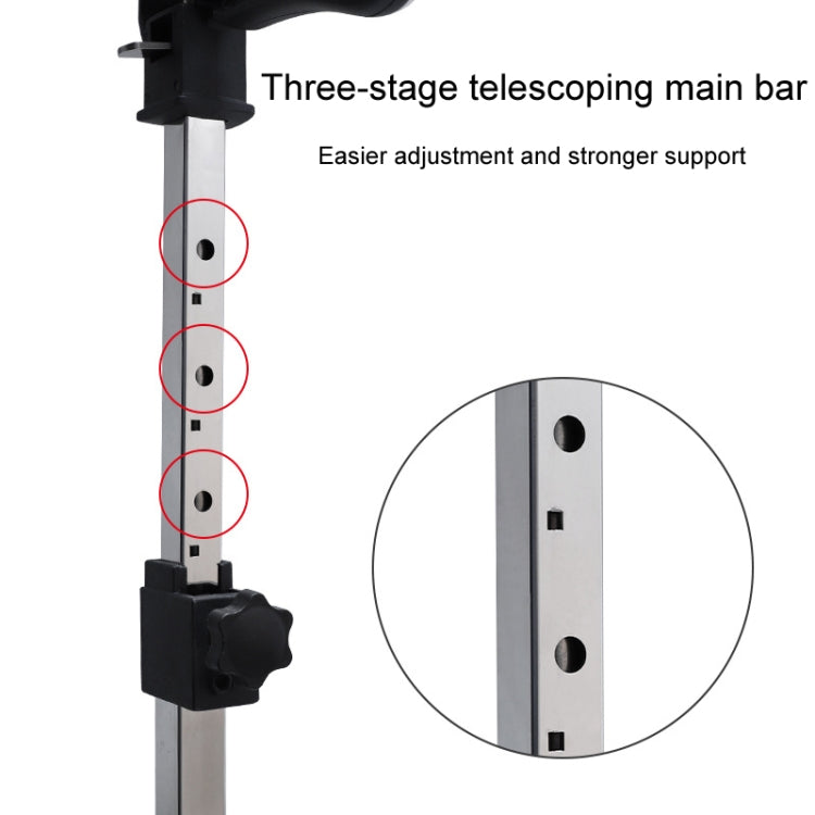 Carpenter Telescopic Decoration Support Pole Cabinet Installation Hoisting Lifting Bracket
