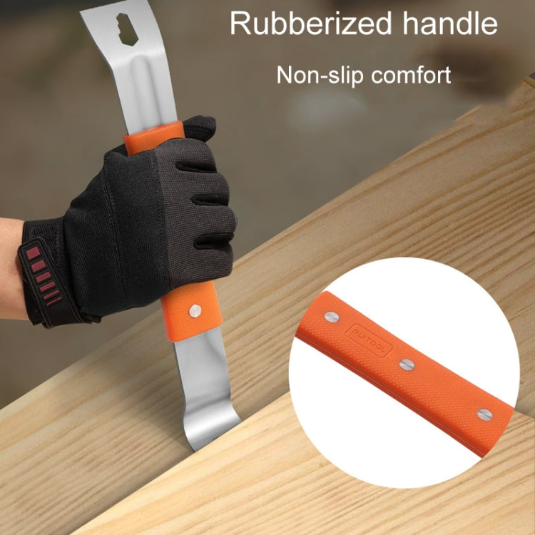 RUITOOL Stainless Steel Pry Bar Multi-Purpose Scraper Woodworking Decoration Non-Slip Nailer