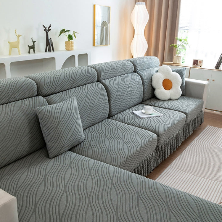 Knitted Lazy All Inclusive Sofa Cover Household Stretch Sofa Covering Cloth