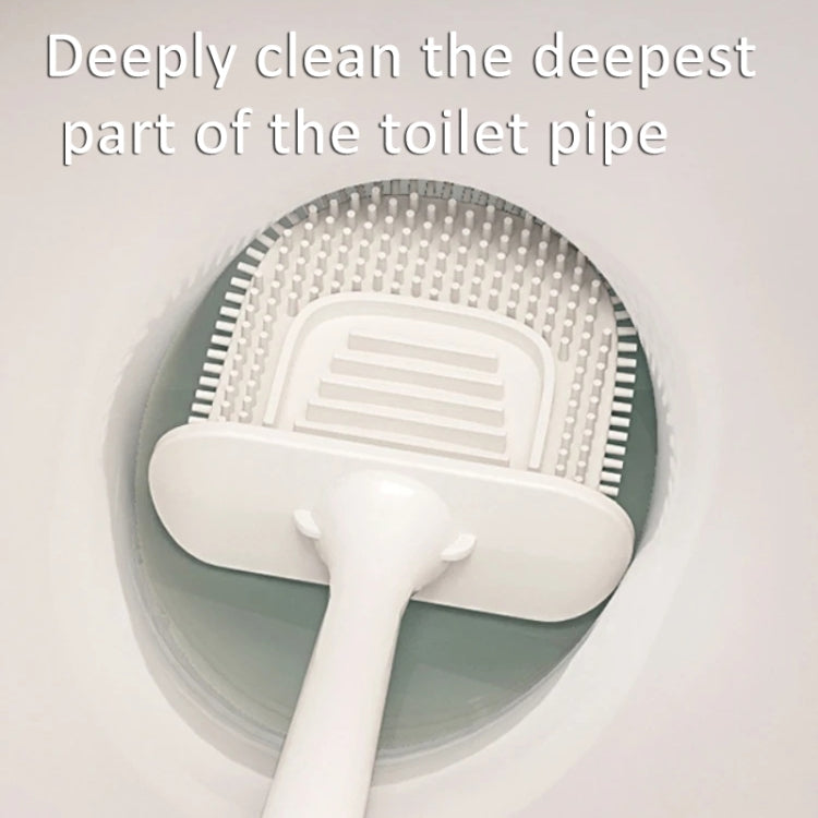 Wall-mounted Toilet Brush and Holder Set Odorless Design with Lid Bathroom Cleaning Kit