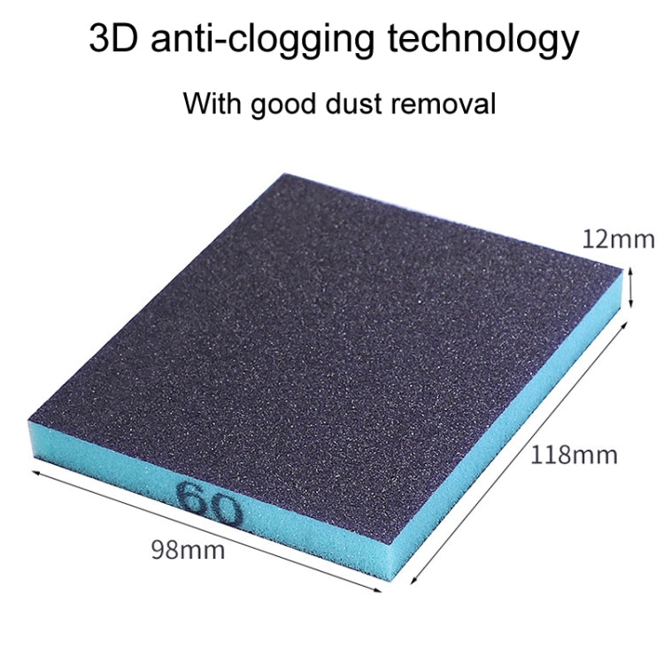 Woodworking Polishing Metal Rust Removal Wet And Dry Sponge Sandpaper