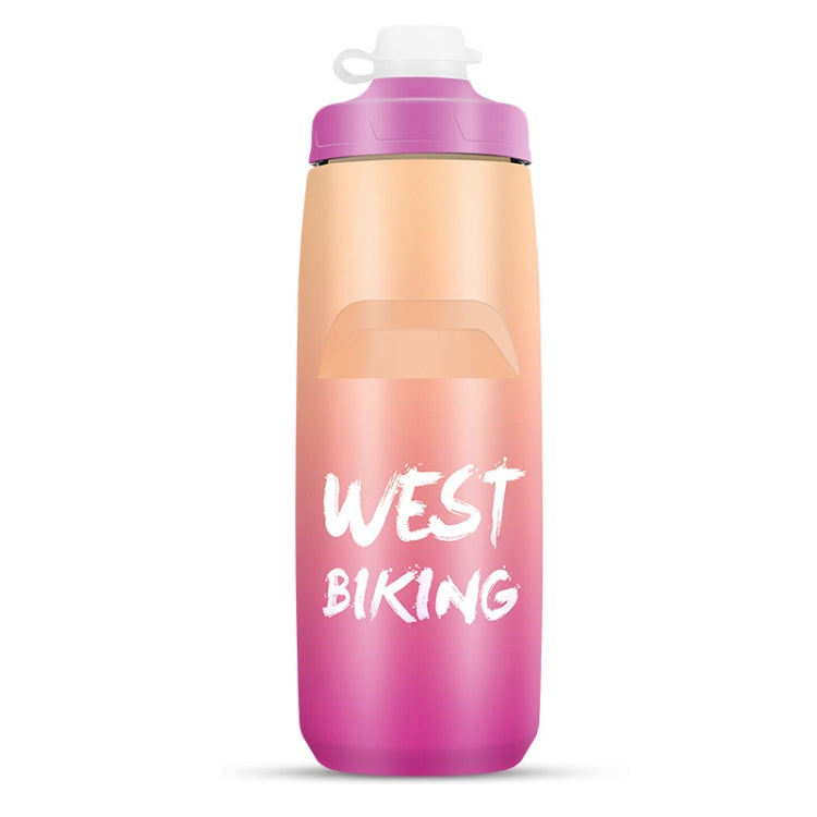 WEST BIKING 750ML Bicycle Water Bottle Portable Outdoor Cycling Water Cup