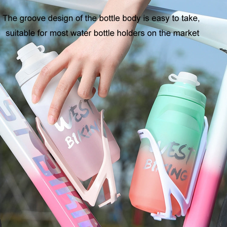 WEST BIKING 750ML Bicycle Water Bottle Portable Outdoor Cycling Water Cup