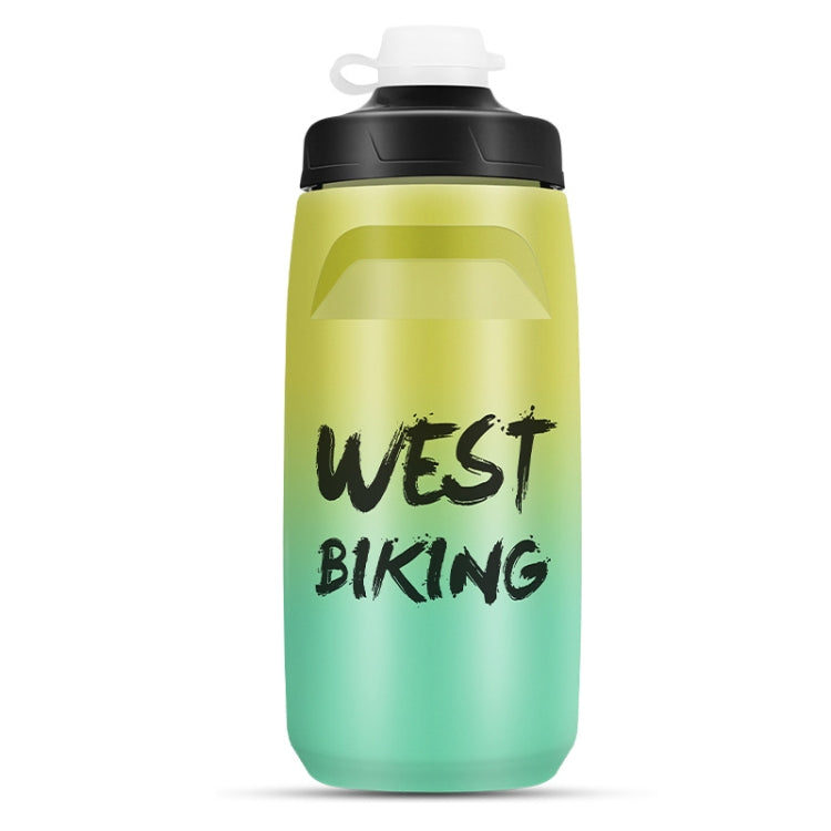 WEST BIKING 620ML Bicycle Water Bottle Portable Outdoor Cycling Water Cup