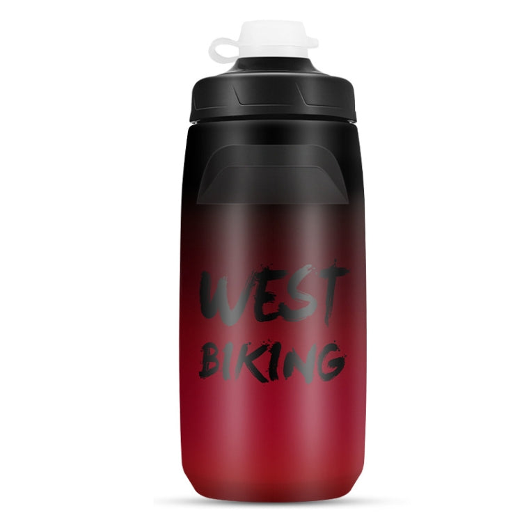 WEST BIKING 620ML Bicycle Water Bottle Portable Outdoor Cycling Water Cup