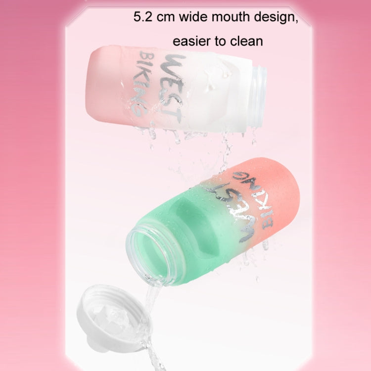 WEST BIKING 620ML Bicycle Water Bottle Portable Outdoor Cycling Water Cup