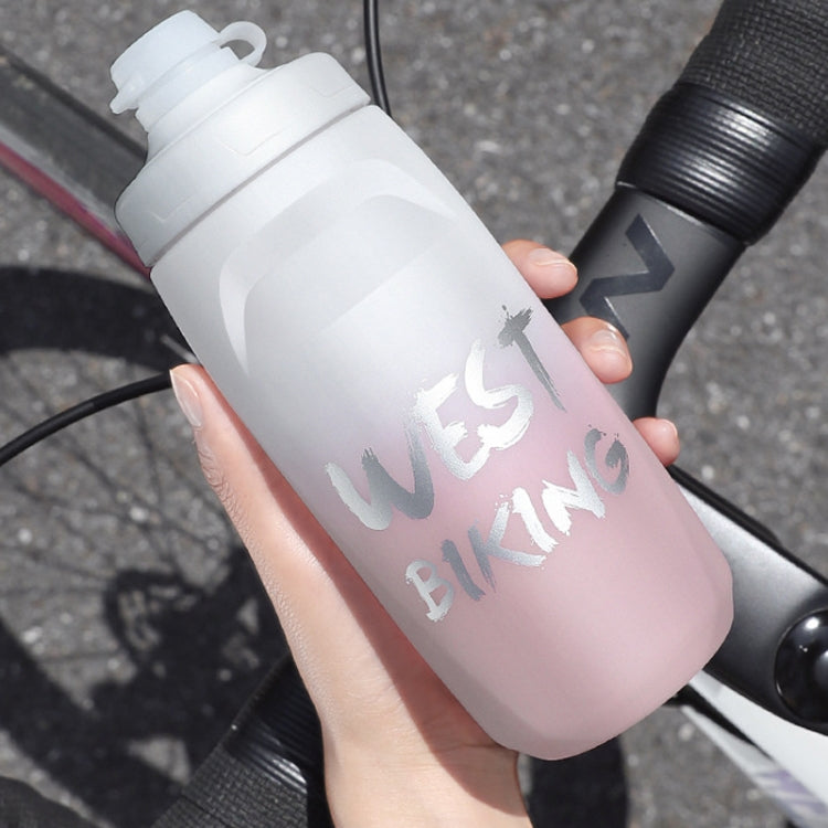 WEST BIKING 620ML Bicycle Water Bottle Portable Outdoor Cycling Water Cup