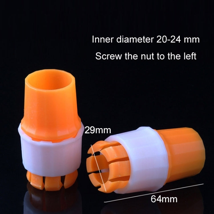 30pcs Faucet Connector Hose To Hard Tube Quick Connector