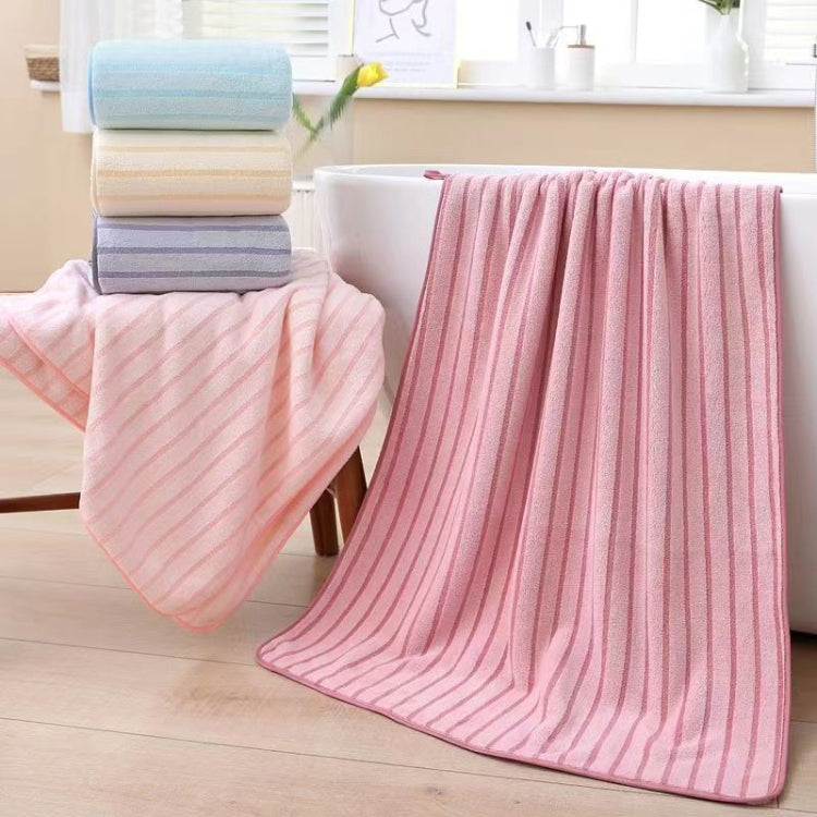 2pcs /Set Thickened Coral Velvet Bath Towel Beach Towel Soft Absorbent No Linting