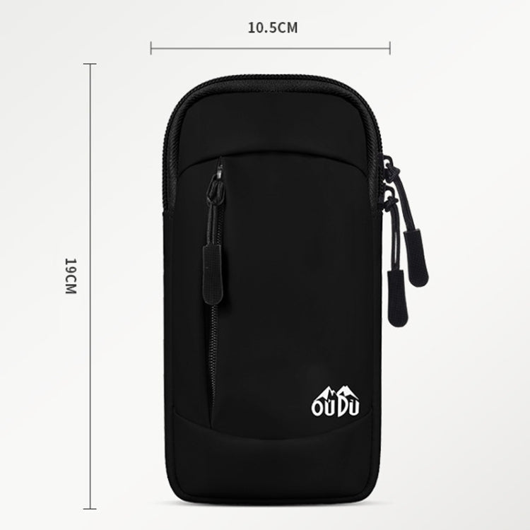 OUDU Outdoor Running Cell Phone Arm Bag Unisex Sports Portable Mobile Phone Pouch