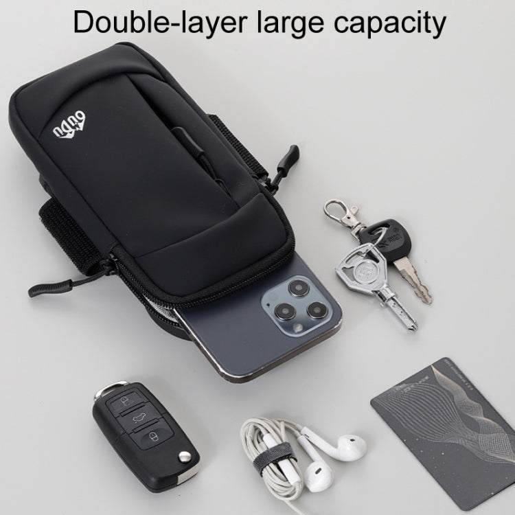 OUDU Outdoor Running Cell Phone Arm Bag Unisex Sports Portable Mobile Phone Pouch