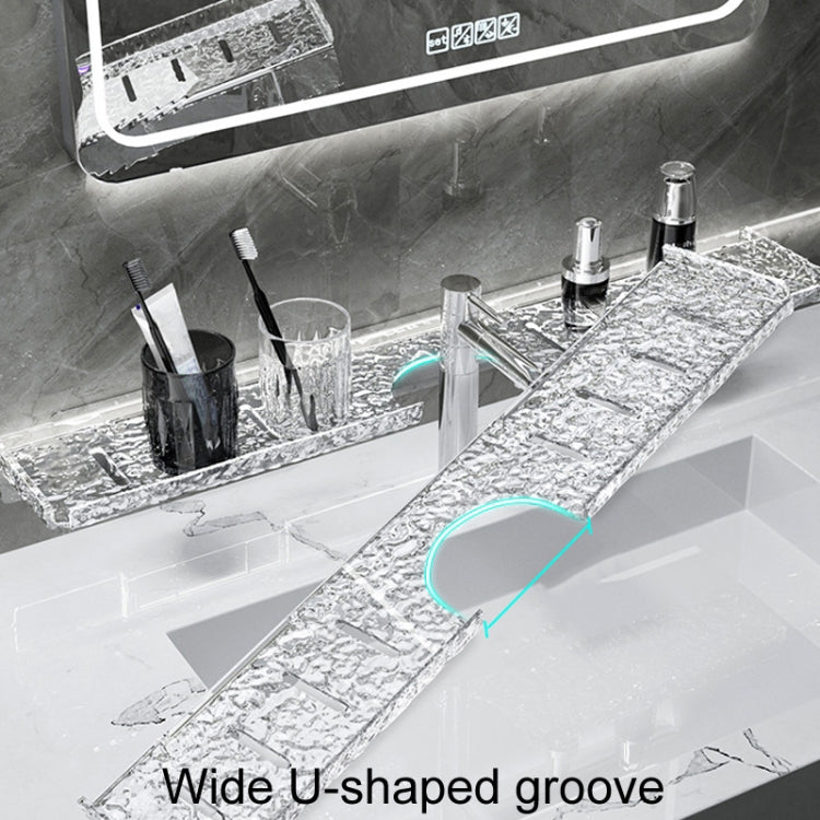 Punch-Free Bathroom Faucet Shelf Home Bathroom Vanity Storage Stand