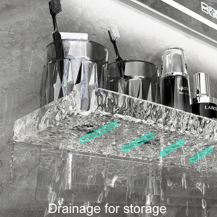 Punch-Free Bathroom Faucet Shelf Home Bathroom Vanity Storage Stand