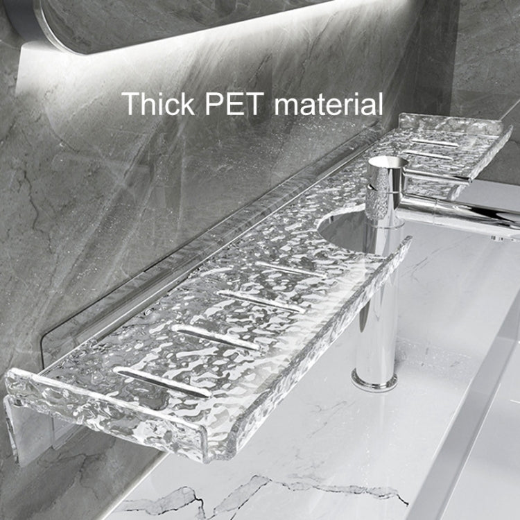 Punch-Free Bathroom Faucet Shelf Home Bathroom Vanity Storage Stand