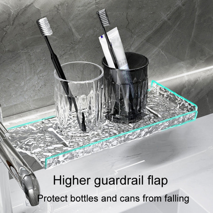 Punch-Free Bathroom Faucet Shelf Home Bathroom Vanity Storage Stand