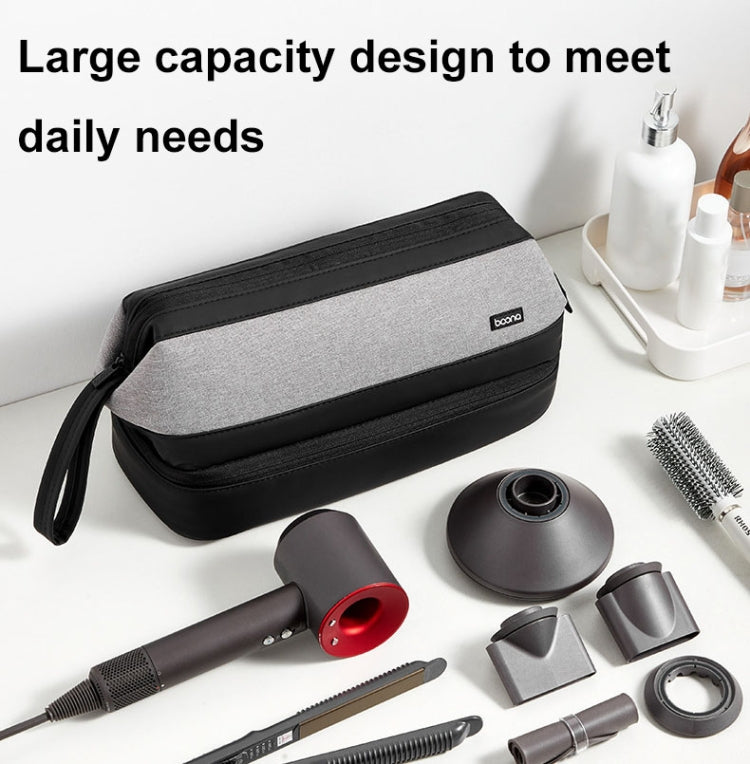For Dyson Baona BN-DS005 Large-capacity Double-layer Hair Dryer Curling Iron Storage Bag