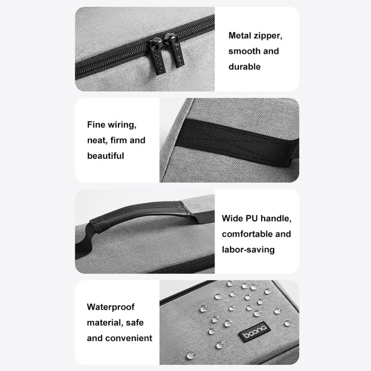 For Dyson Baona BN-DS010 Large Capacity Waterproof Hair Dryer Storage Bag