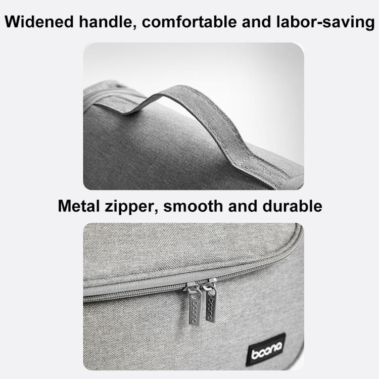 For Dyson Baona BN-DS002 Large Capacity Portable Handheld Hair Dryer Storage Bag with Hook