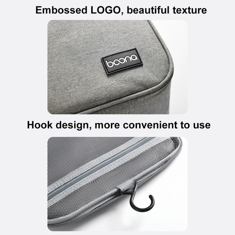For Dyson Baona BN-DS002 Large Capacity Portable Handheld Hair Dryer Storage Bag with Hook