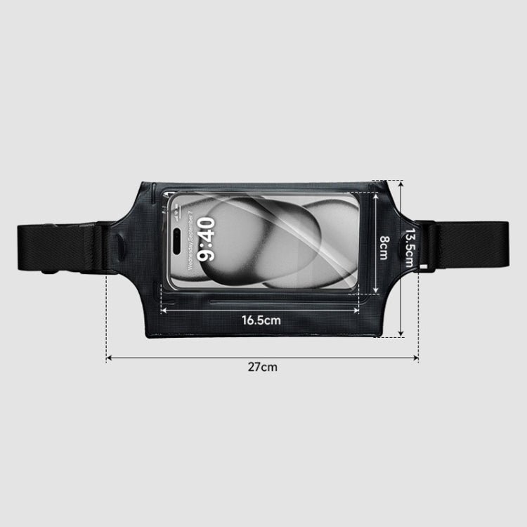 IPX8 Waterproof Mobile Phone Waist Bag Fishing Mountaineering Cycling Sports Chest Bag