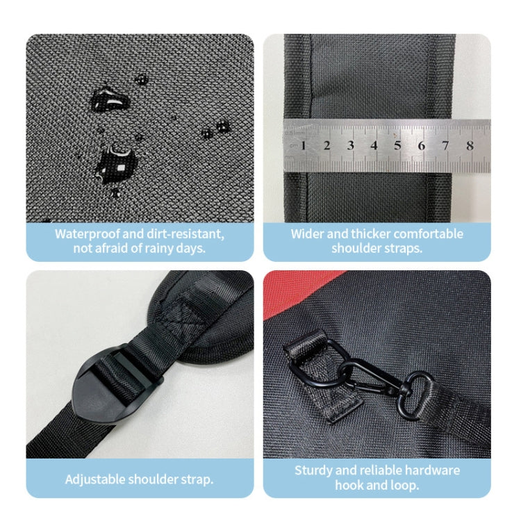 Dog Carrier Backpack Horizontal Four-legged Carrying Bag For Outdoor Riding